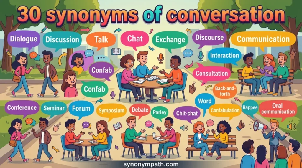 Synonyms of Conversation: 30+ Best Alternatives for Everyday Use