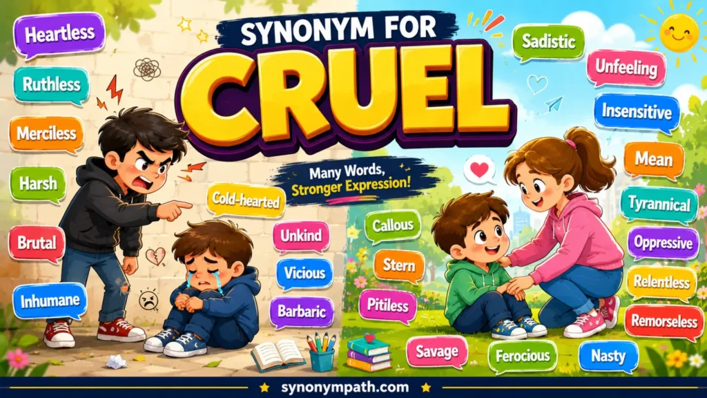 Synonym for Cruel: 30 Powerful Alternatives