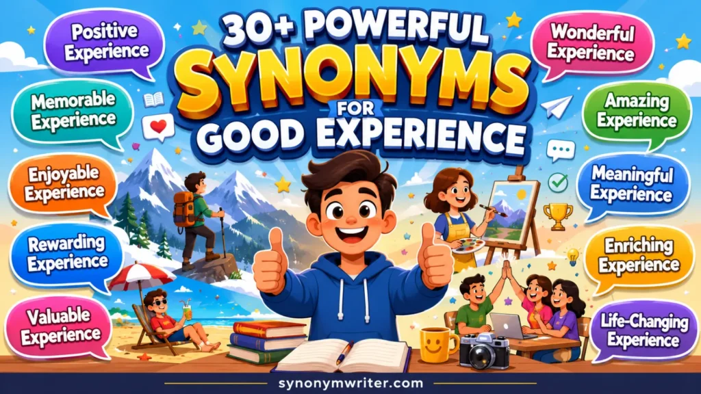 30+ Powerful Synonyms for Good Experience