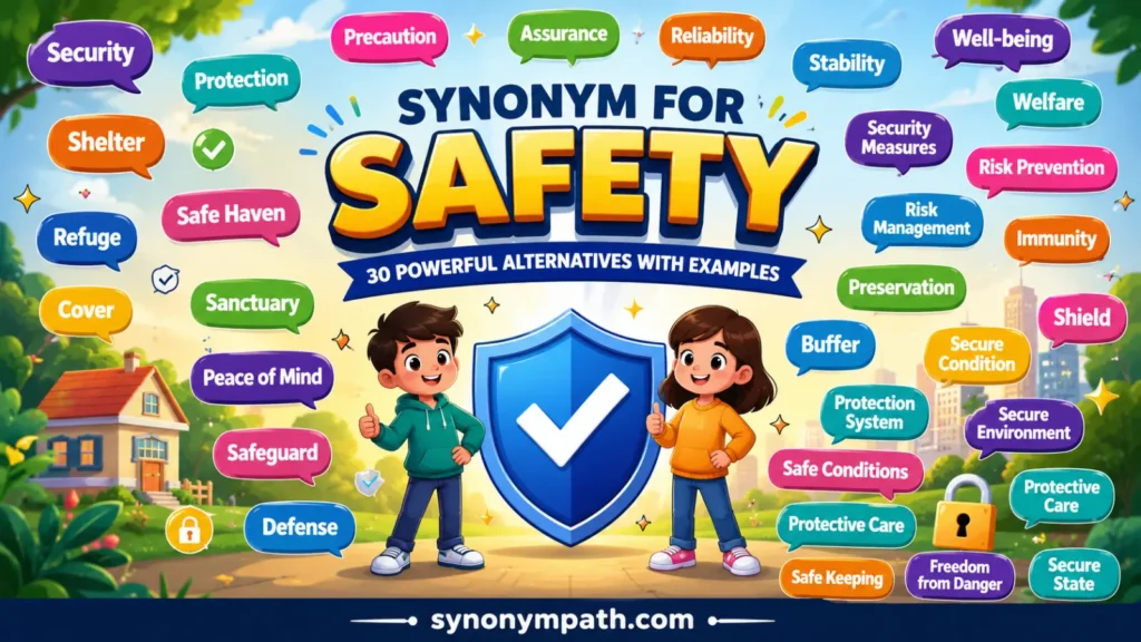 Synonym for Safety: 30 Powerful Alternatives With Examples