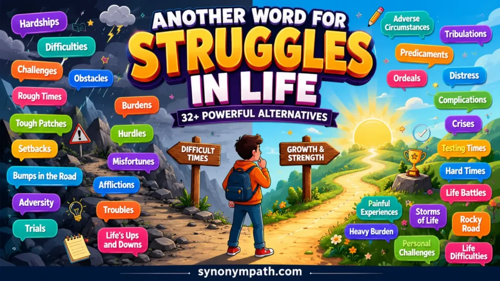Another Word for Struggles in Life: 32+ Powerful Alternatives
