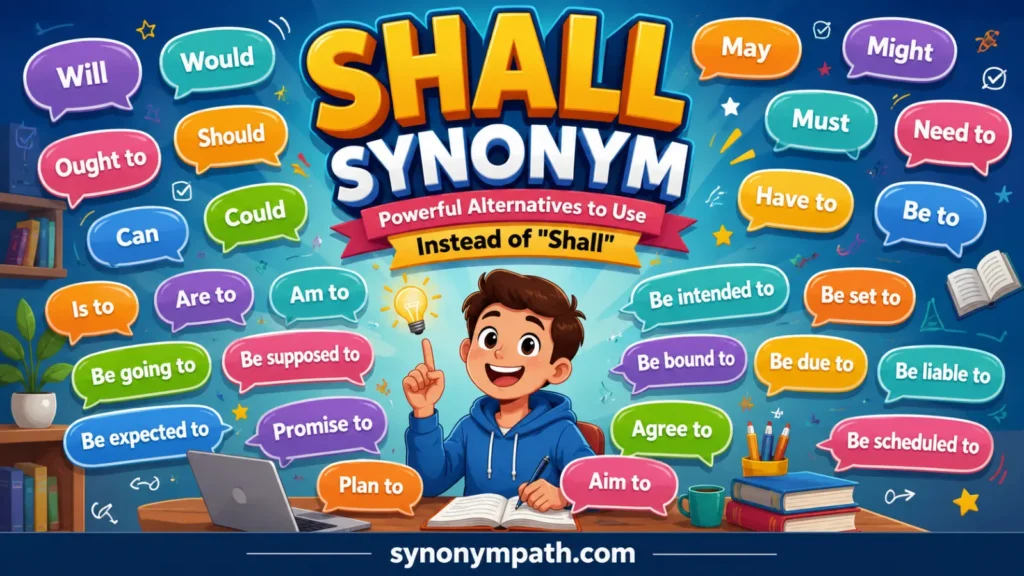 Shall Synonym: 32+ Powerful Alternatives to Use Instead of "Shall"