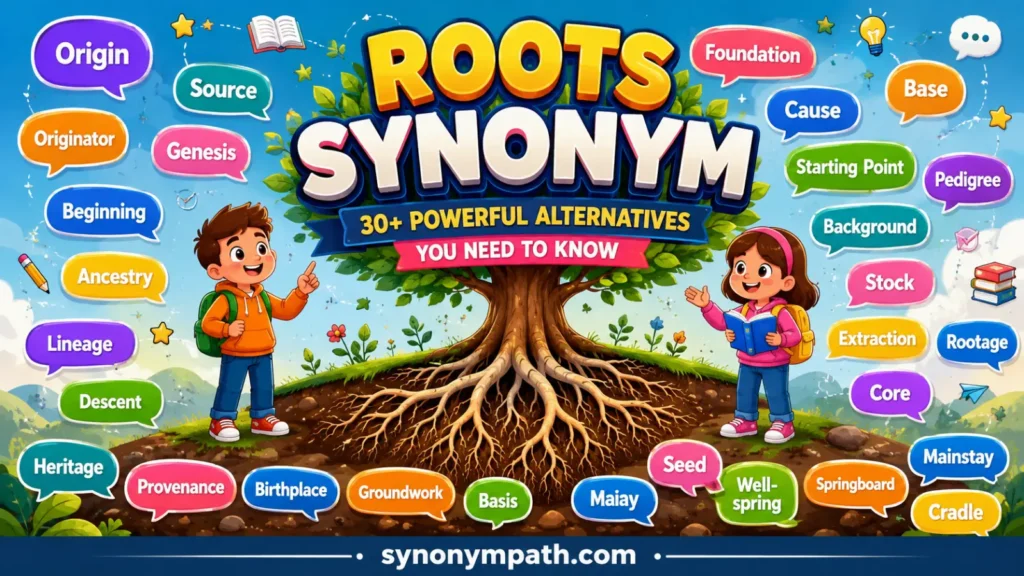 Roots Synonym: 30+ Powerful Alternatives You Need to Know