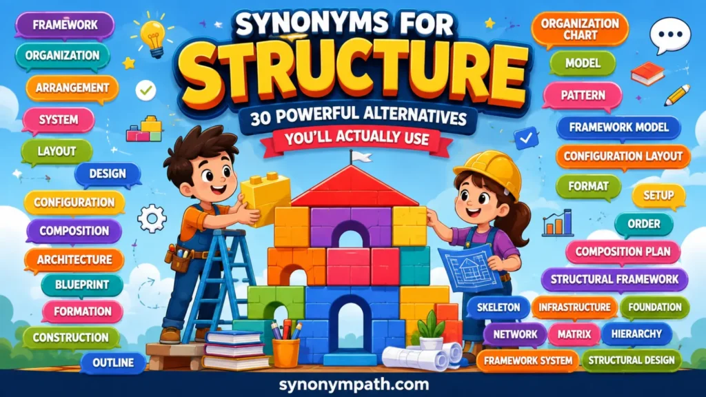Synonyms for Structure: 30 Powerful Alternatives You’ll Actually Use