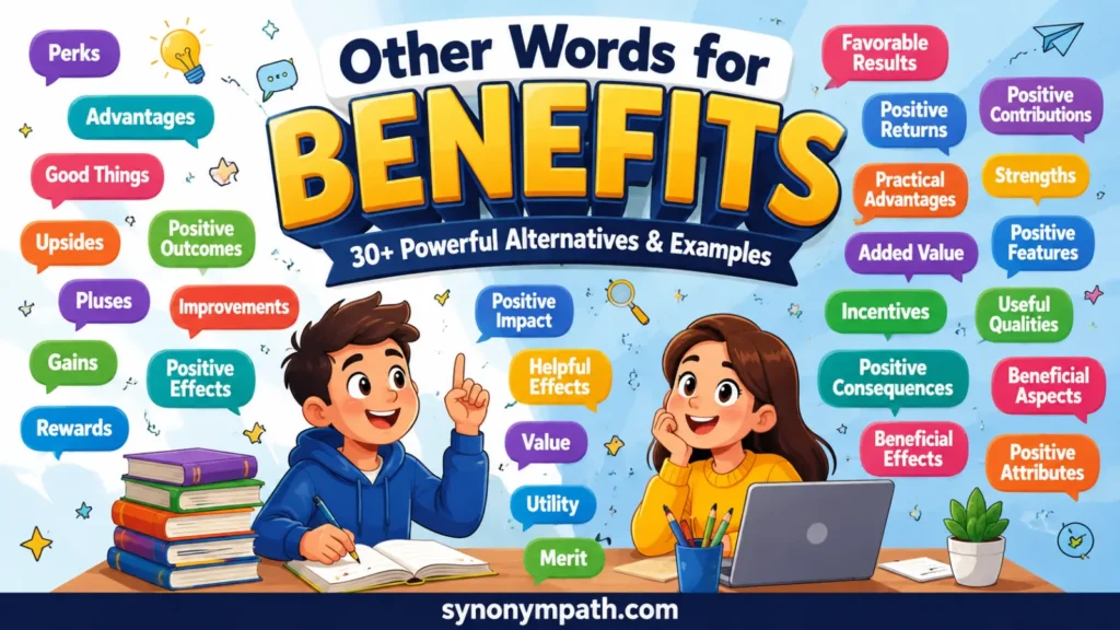 Other Words for Benefits: 30+ Powerful Alternatives & Examples