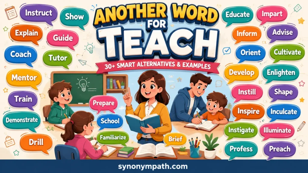 Another Word for Teach: 30+ Smart Alternatives & Examples