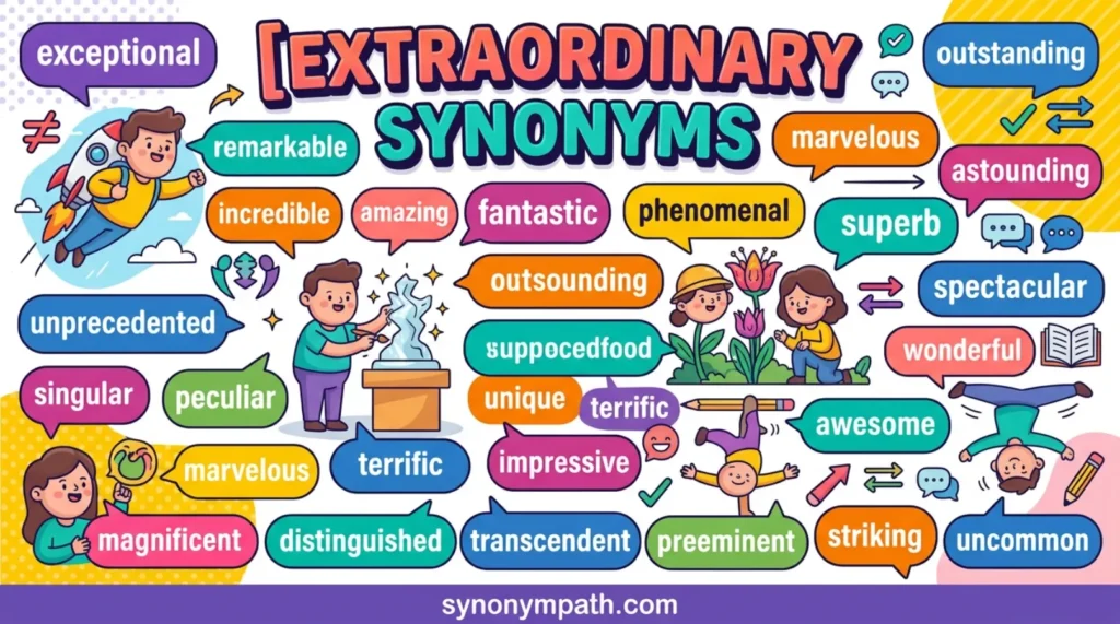 Extraordinary Synonyms: 30+ Similar Words You Should Know