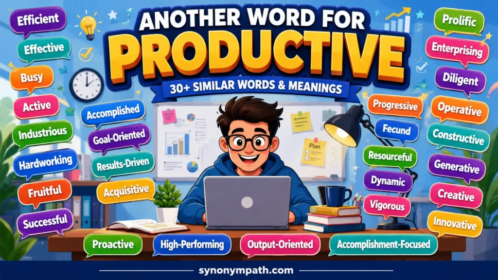 Another Word for Productive: 30+ Similar Words & Meanings