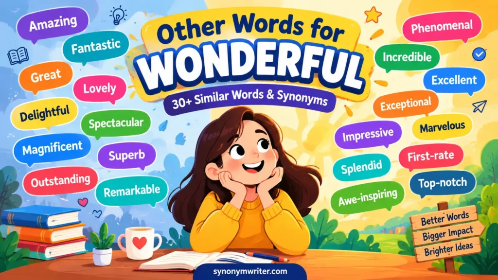 Other Words for Wonderful: 30+ Similar Words & Synonyms