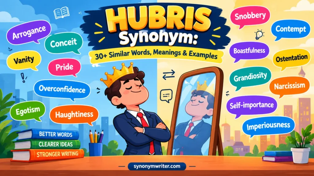Hubris Synonym: 30+ Similar Words, Meanings & Examples